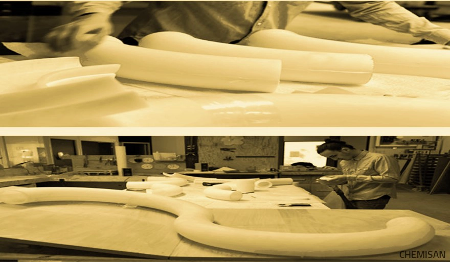 شکل دادن محصولات پلی یورتان