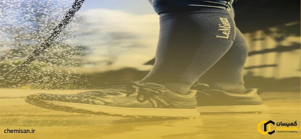 تکنولوژی در زیره ضد آب کفش ایمنی