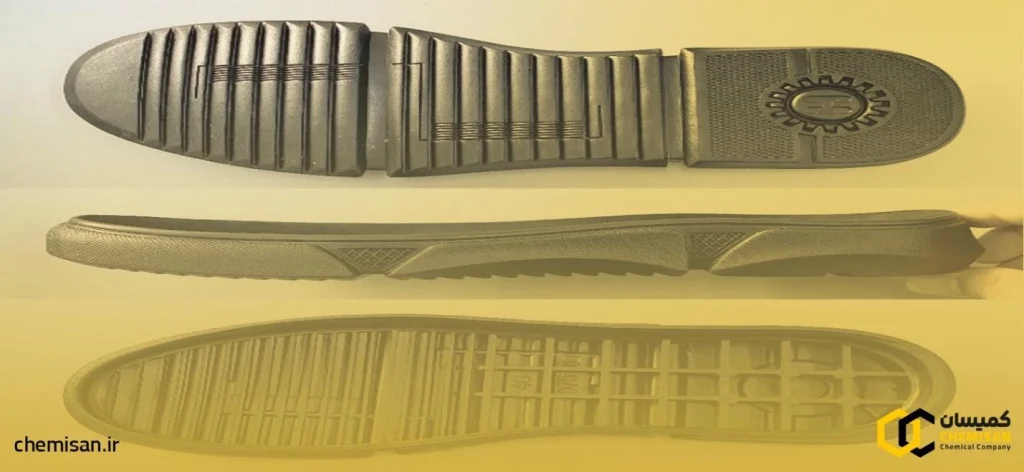 تاثیر نوع متریال زیره بر ضخامت