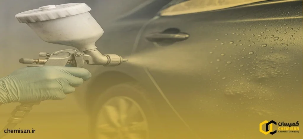 رنگ پلی یورتان دوجزئی در خودروها